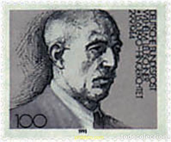 Sellos: 145977 MNH ALEMANIA FEDERAL 1990 CENTENARIO DEL NACIMIENTO DE WILHELM LEUSCHNER