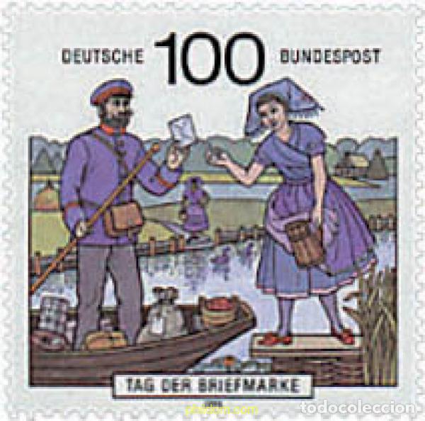Sellos: 146064 MNH ALEMANIA FEDERAL 1991 DIA DEL SELLO