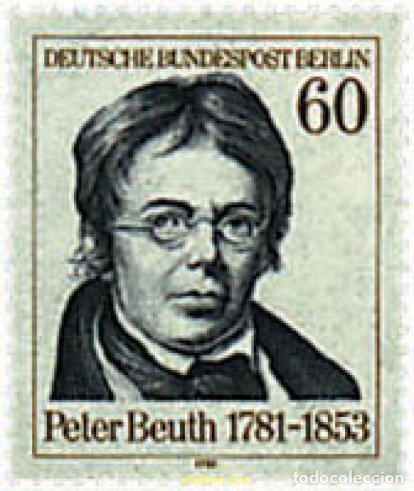 Francobolli: 64737 MNH ALEMANIA. Berl&iacute;n 1981 200 ANIVERSARIO DEL NACIMIENTO DE PETER BEUTH