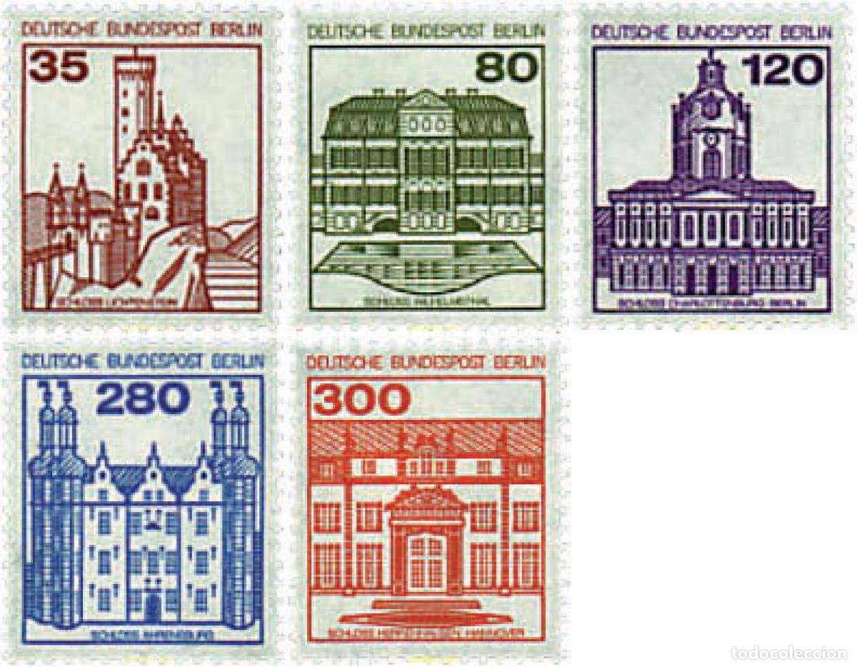 Sellos: 64743 MNH ALEMANIA. Berl&iacute;n 1982 CASTILLOS