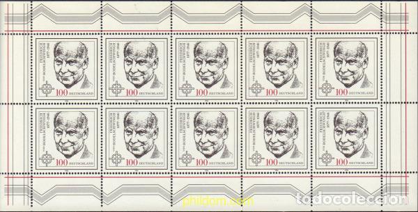 Sellos: 146506 MNH ALEMANIA FEDERAL 1996 50 ANIVERSARIO DE LA MUERTE DEL TEOLOGO FRIEDRICH VON BODELSCHWING