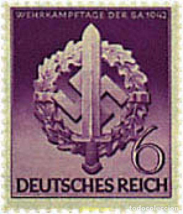 Sellos: 64416 MNH ALEMANIA 1942 COMMEMORACION DE LAS JORNADAS DEPORTIVAS DE LAS SECCIONES DE ASALTO