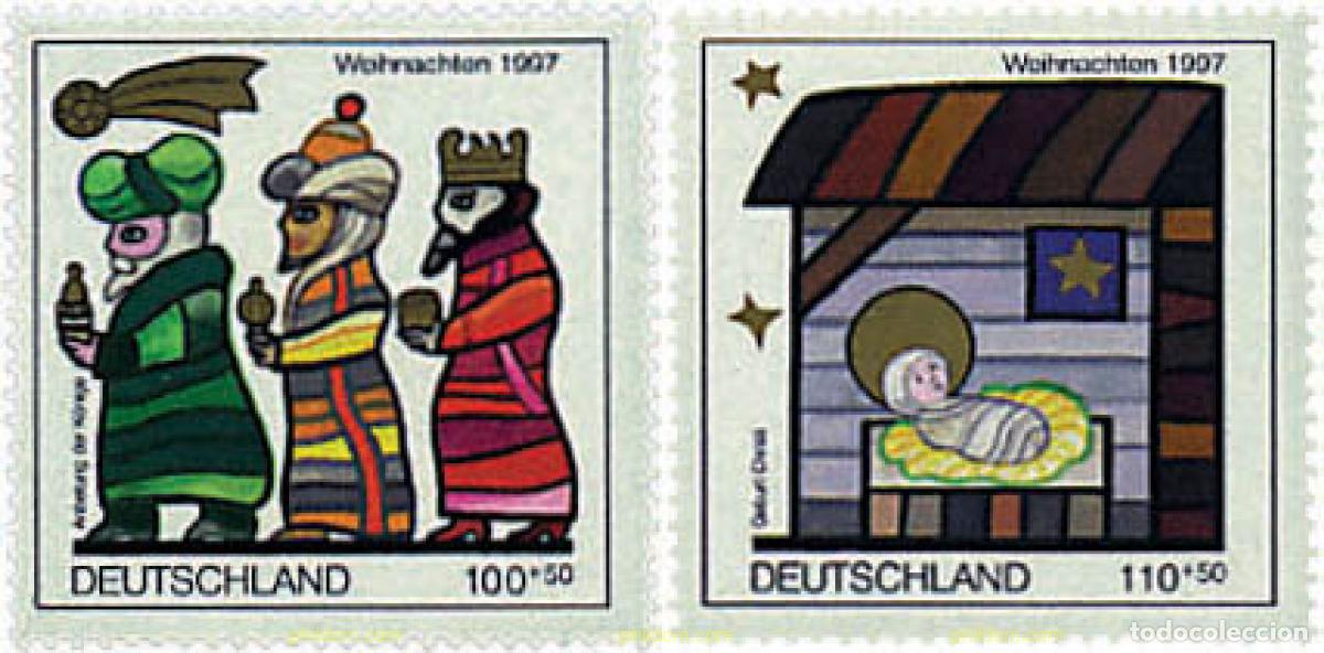 Briefmarken: 41381 MNH ALEMANIA FEDERAL 1997 NAVIDAD