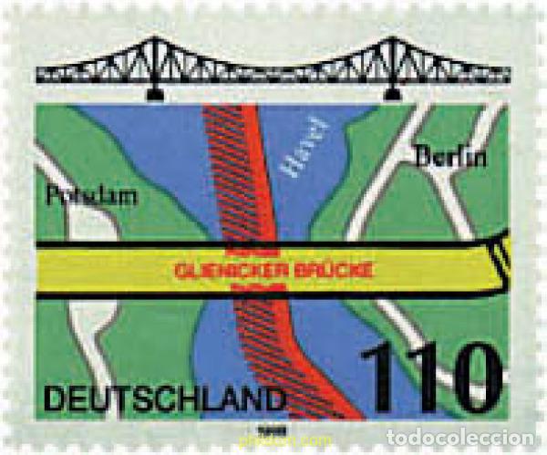Briefmarken: 41362 MNH ALEMANIA FEDERAL 1998 PUENTES. PUENTE DE GLIENICKE