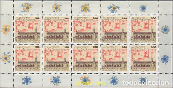 Briefmarken: 146709 MNH ALEMANIA FEDERAL 1998 PATRIMONIO DE LA HUMANIDAD, UNESCO