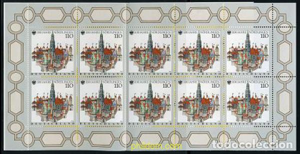 Briefmarken: 11695 MNH ALEMANIA FEDERAL 1998 1100 ANIVERSARIO DE LA VILLA DE N&Ouml;RDLINGEN