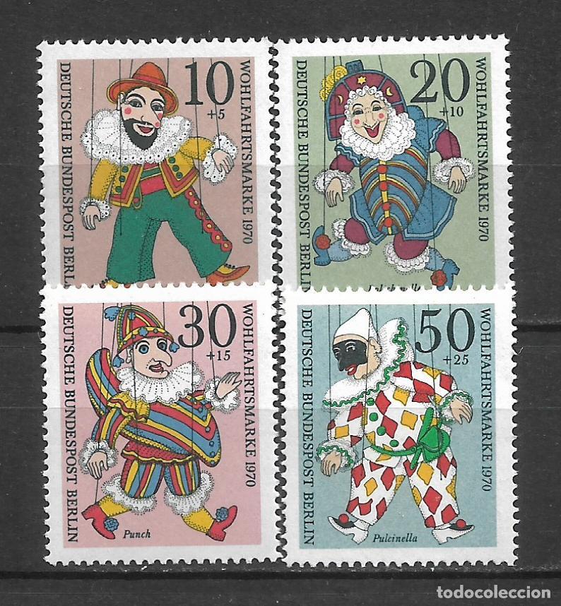 Sellos: alemania 1970 michel 650/653 ** mnh - 34/2