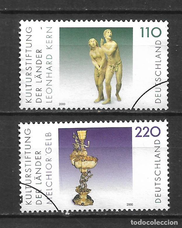 Sellos: alemania 2000 michel 2107/2108 usado - 34/2