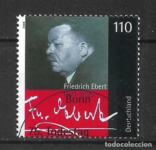 Sellos: alemania 2000 michel 2101 usado - 34/3