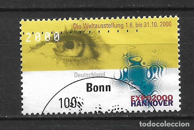 Sellos: alemania 2000 michel 2089 usado - 34/3