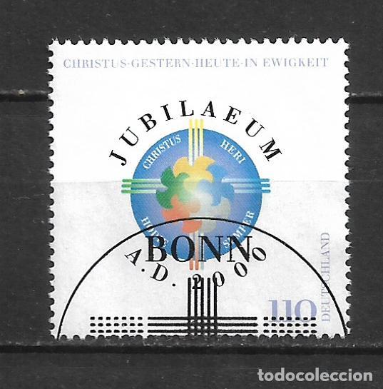 Sellos: alemania 2000 michel 2087 usado - 34/3