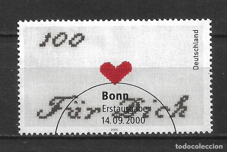 Sellos: alemania 2000 michel 2138 usado - 34/3