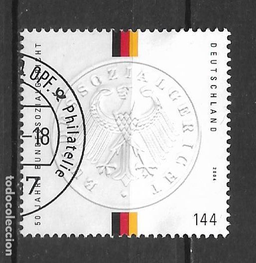 Sellos: alemania 2004 michel 2422 usado - 34/4