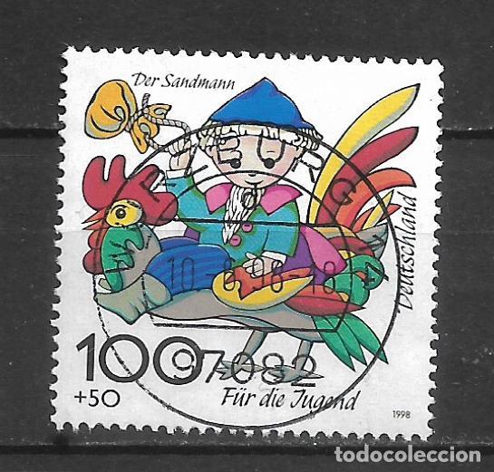 Sellos: alemania 1998 michel 1991 usado - 34/4