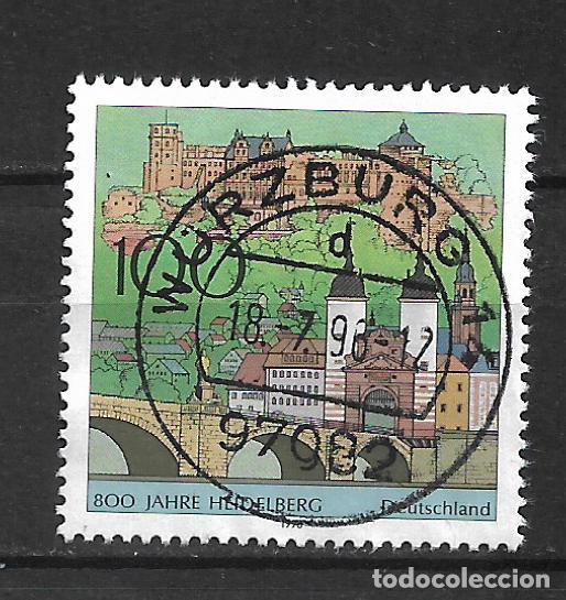 Sellos: alemania 1996 michel 1868 usado - 34/4