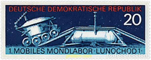 Stamps: 64548 MNH ALEMANIA DEMOCRATICA 1971 LUNOCHOD 1