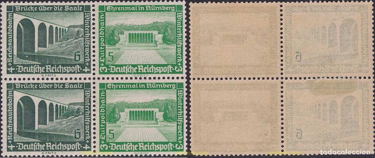 Stamps: 516 HINGED ALEMANIA 1936 CONSTRUCCIONES MODERNAS
