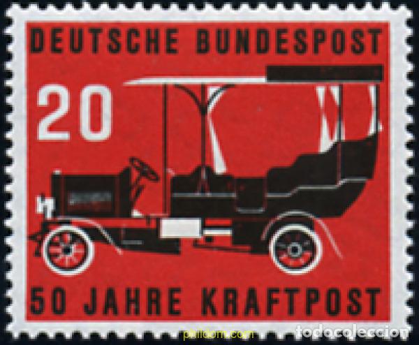 Sellos: 44275 MNH ALEMANIA FEDERAL 1955 50 ANIVERSARIO DEL CORREO MOTORIZADO
