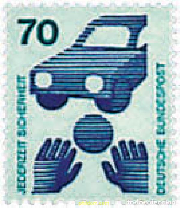 Sellos: 64947 MNH ALEMANIA FEDERAL 1973 PREVENCION DE ACCIDENTES