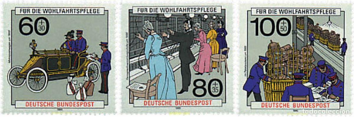 Sellos: 46381 MNH ALEMANIA FEDERAL 1990 HISTORIA POSTAL