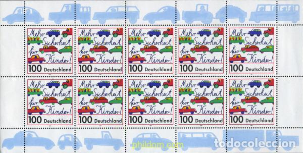 Sellos: 146575 MNH ALEMANIA FEDERAL 1997 SEGURIDAD PARA LOS NI&Ntilde;OS