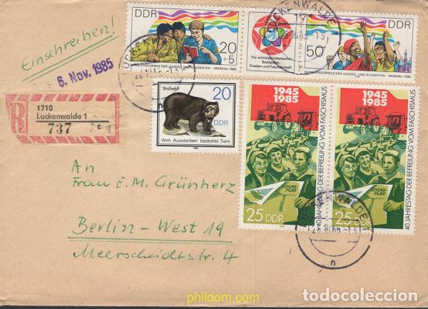 Sellos: 665287 MNH ALEMANIA DEMOCRATICA 1985 40 ANIVERSARIO DE LA LIBERACION DEL FASCISMO