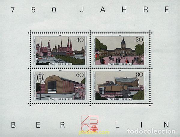 Sellos: 39829 MNH ALEMANIA. Berl&iacute;n 1987 MONUMENTOS BERLINESES