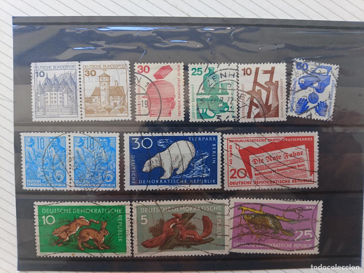 Sellos: Alemania occidental y oriental. Lote de sellos