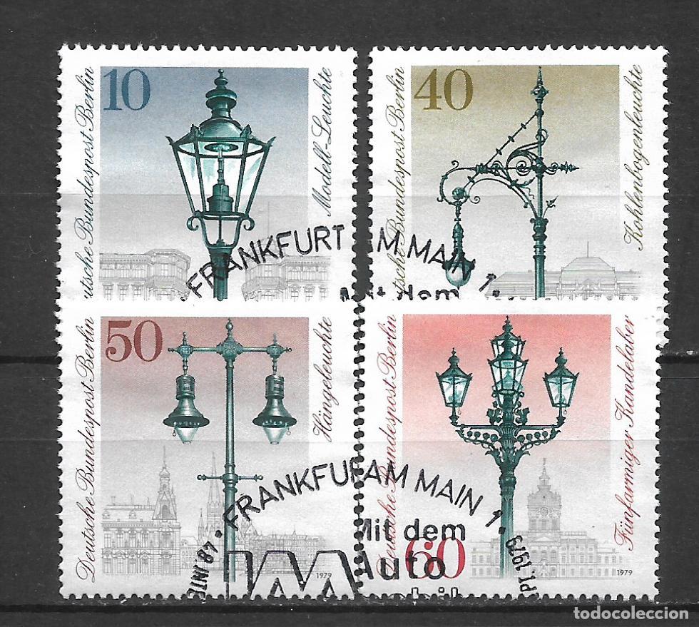 Sellos: alemania berlin 1979 michel 603/606 usado - 34/18