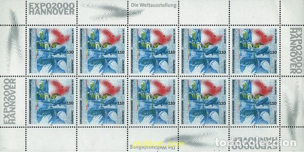 Sellos: 10083 MNH ALEMANIA FEDERAL 1999 EXPO 2000. EXPOSICION UNIVERSAL EN HANNOVER