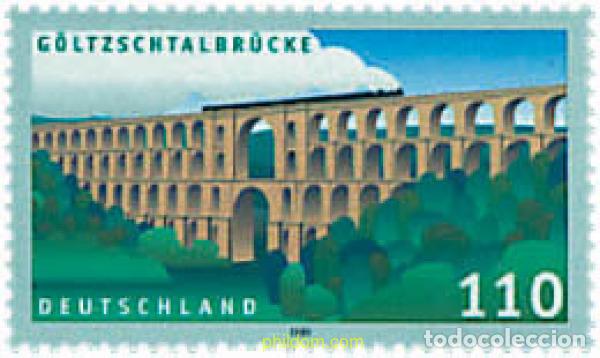 Sellos: 56395 MNH ALEMANIA FEDERAL 1999 PUENTES