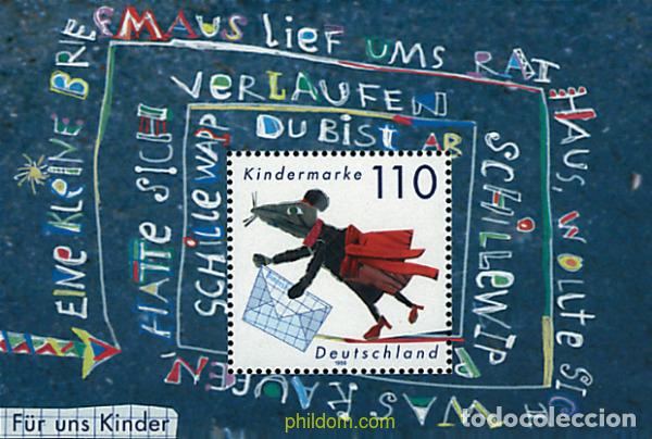 Sellos: 39767 MNH ALEMANIA FEDERAL 1999 PARA NOSOTROS LOS NI&Ntilde;OS