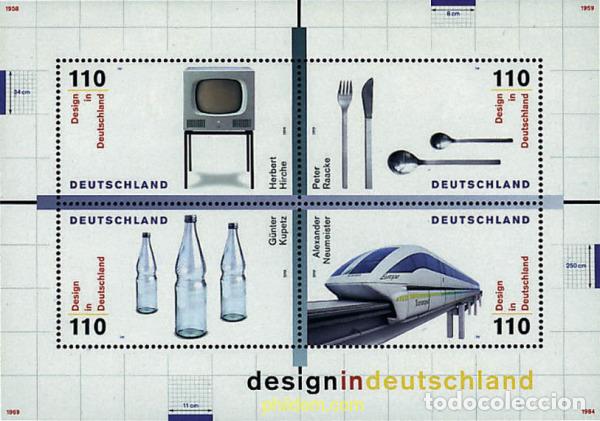 Sellos: 61076 MNH ALEMANIA FEDERAL 1999 DISE&Ntilde;O ALEMAN