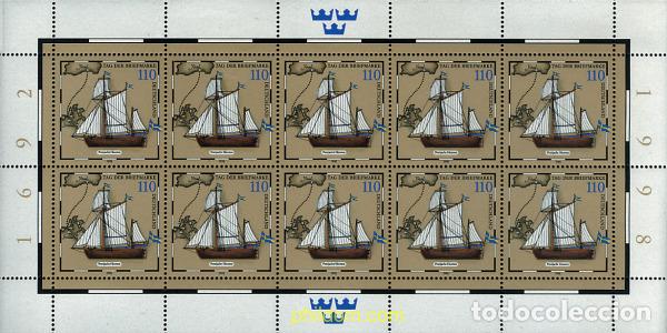 Sellos: 11311 MNH ALEMANIA FEDERAL 1998 DIA DEL SELLO. EL YATE POSTAL &rdquo;HIORTEN&rdquo;