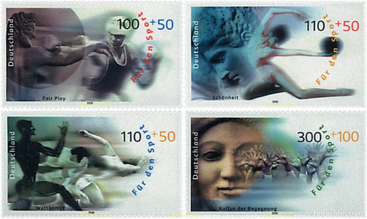 Sellos: 65117 MNH ALEMANIA FEDERAL 2000 DEPORTE Y PAZ