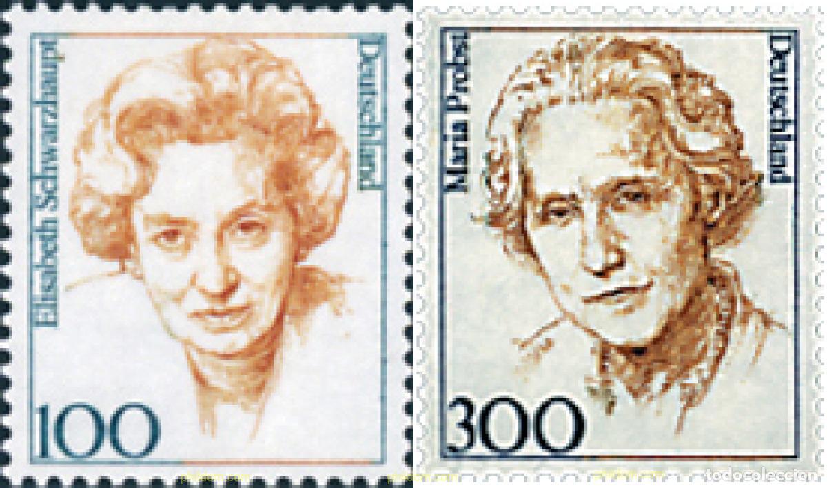 Sellos: 54747 MNH ALEMANIA FEDERAL 1997 MUJERES CELEBRES