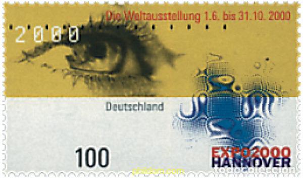 Sellos: 49798 MNH ALEMANIA FEDERAL 2000 EXPO 2000. EXPOSICION UNIVERSAL EN HANNOVER
