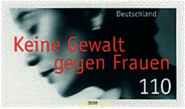 Sellos: 49799 MNH ALEMANIA FEDERAL 2000 NO A LA VIOLENCIA
