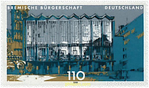 Sellos: 49894 MNH ALEMANIA FEDERAL 1999 EDIFICIOS DE PARLAMENTOS