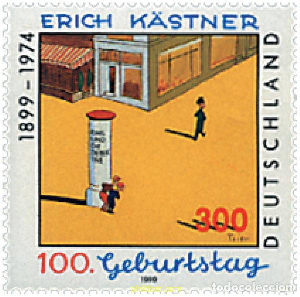 Sellos: 49803 MNH ALEMANIA FEDERAL 1999 CENTENARIO DEL NACIMIENTO DE ERICH KASTNER