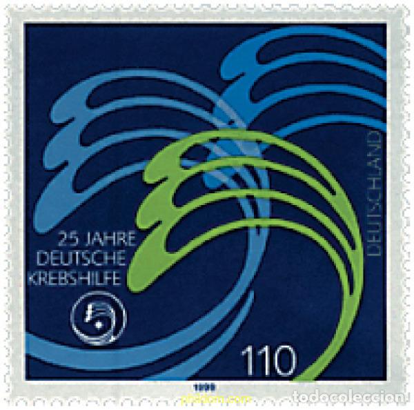 Sellos: 49897 MNH ALEMANIA FEDERAL 1999 25 ANIVERSARIO DE LA LIGA ALEMANA POR LA LUCHA CONTRA EL CANCER