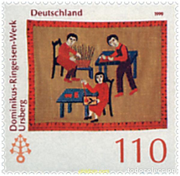 Sellos: 49902 MNH ALEMANIA FEDERAL 1999 115 ANIVERSARIO DE LA INSTITUCION PARA MINUSVALIDOS