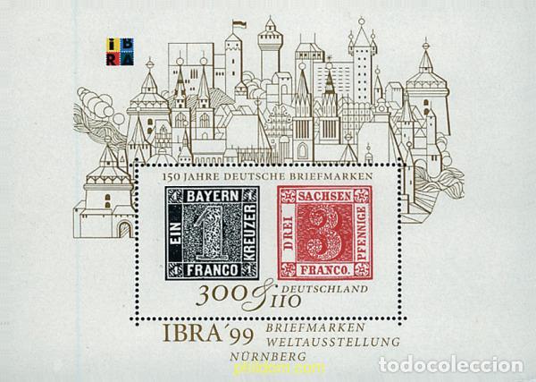 Sellos: 49805 MNH ALEMANIA FEDERAL 1999 IBRA 99. EXPOSICION FILATELICA INTERNACIONAL