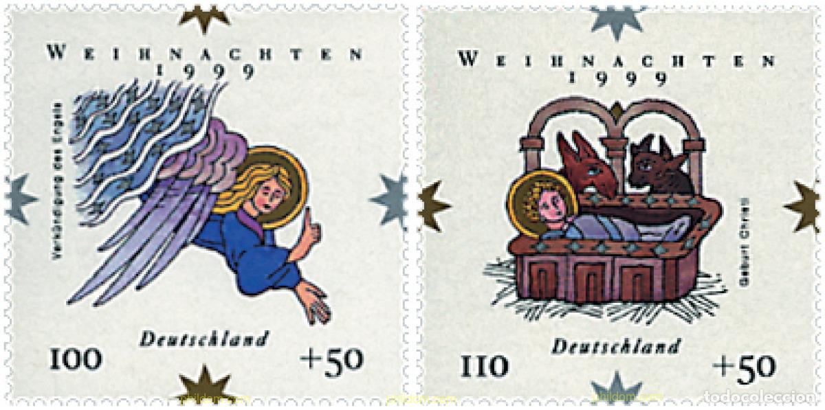 Sellos: 49810 MNH ALEMANIA FEDERAL 1999 NAVIDAD