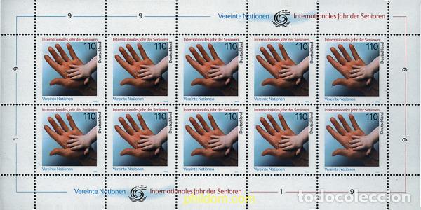 Sellos: 9913 MNH ALEMANIA FEDERAL 1999 A&Ntilde;O INTERNACIONAL DE LA TERCERA EDAD