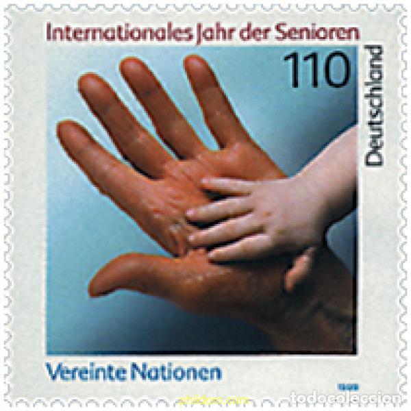 Sellos: 49896 MNH ALEMANIA FEDERAL 1999 A&Ntilde;O INTERNACIONAL DE LA TERCERA EDAD