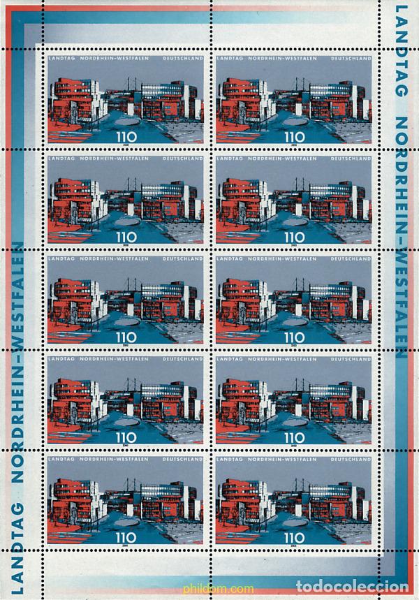Sellos: 9932 MNH ALEMANIA FEDERAL 2000 EDIFICIOS DE PARLAMENTOS