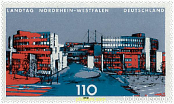 Sellos: 49913 MNH ALEMANIA FEDERAL 2000 EDIFICIOS DE PARLAMENTOS