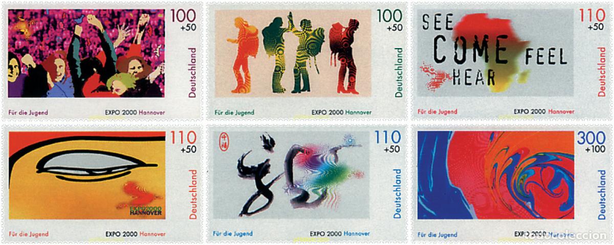 Sellos: 49971 MNH ALEMANIA FEDERAL 2000 PRO JUVENTUD. EXPO 2000