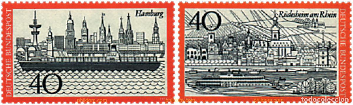 Sellos: 61045 MNH ALEMANIA FEDERAL 1973 TURISMO